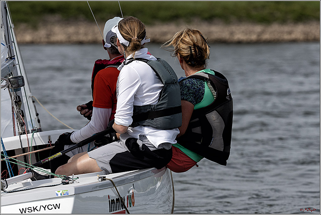 100 Jahre Rheinwoche 2022 - 2. Wettfahrt  Hitdorf - Duesseldorf, 03.06.2022,